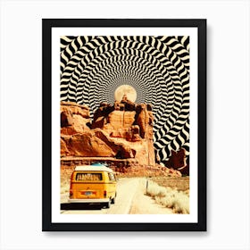 The Real Road Trip Art Print