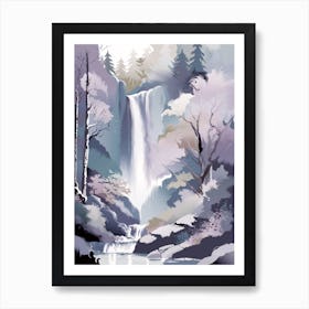 The Colour Of Water Art Print