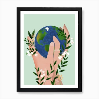 There Is No Planet B Art Print