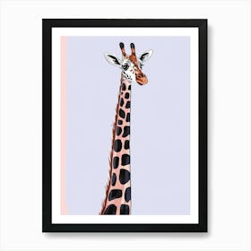 Giraffe 167 Art Print