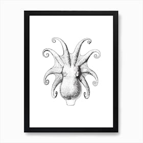 Inkpress Squid Art Print
