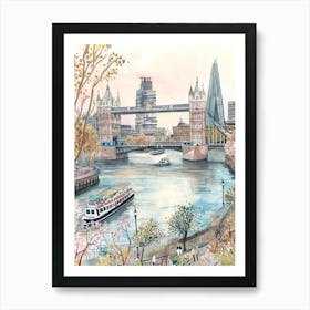 London Bridge 2 Art Print