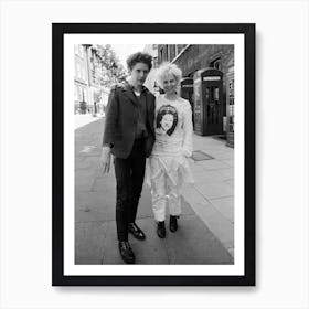 Vivienne Westwood And Malcolm Mclaren Art Print