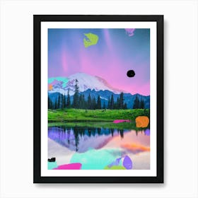 Cosmic Reflections Art Print