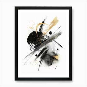 Abstract Brushstrokes Canvas Print 16 Art Print