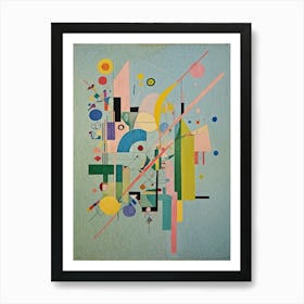 Abstract Emotions Art Print