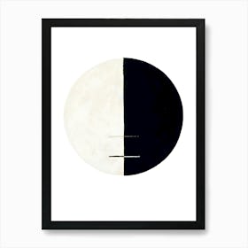 Hilma Af Klint Black And White Art Print