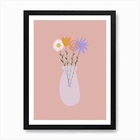 Flower Vase Art Print