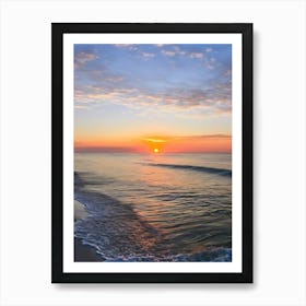 Sunrise At The Beach 3 Art Print