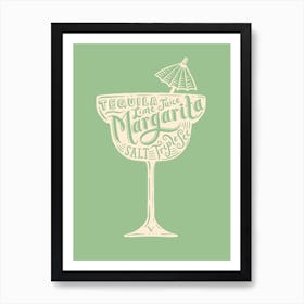 Margarita Cocktail Art Print