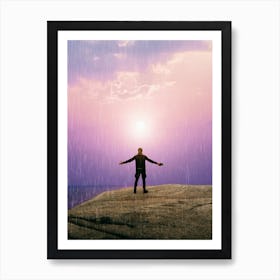 Rain Down On Me 4x3 Art Print