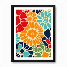 Floral Pattern Art Print