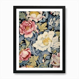 William Morris Floral 5 Art Print