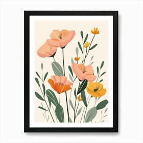 Poppies 133 Art Print