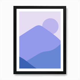 Mountain Landscape 9 Art Print