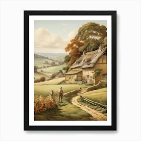 Country House Art Print