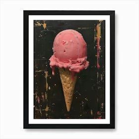 Ice Cream Cone Art Print