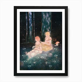 Hidden In The Forest Art Print