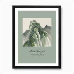 Landscapes Of Japan Mount Haguro 85 Art Print