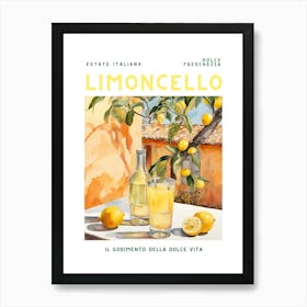 Limoncello 1 Art Print