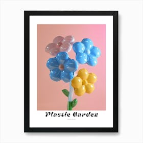 Dreamy Inflatable Flowers Poster Forget Me Not 4 Art Print