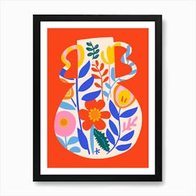 Flower Vase Art Print