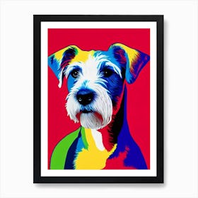 Sealyham Terrier Andy Warhol Style Dog Art Print