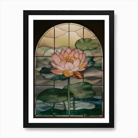 Lotus 5 Art Print