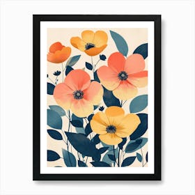 Poppies 16 Art Print