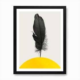 Dancing Feather Art Print