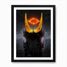 Lord of the rings Tower Art Print