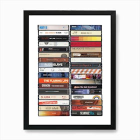 2002 Music - Cassette Print Poster