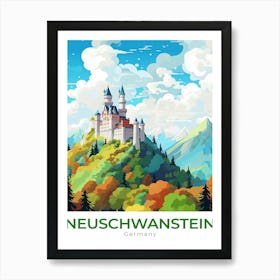 Germany Neuschwanstein Travel 1 Art Print