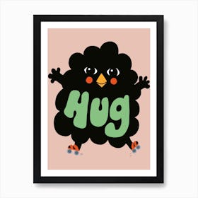 Hug Art Print