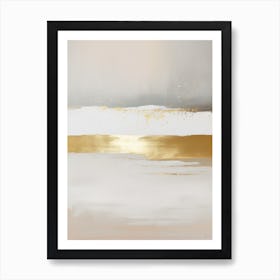 Golden Waves Art Print