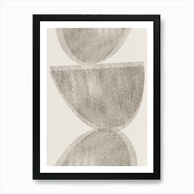 Three Bowls Art Print