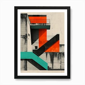 Brutalist014 Art Print