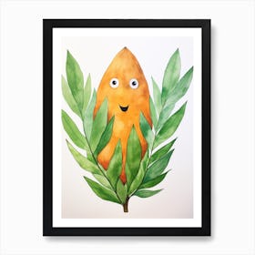 Friendly Kids Sweet Potato Art Print