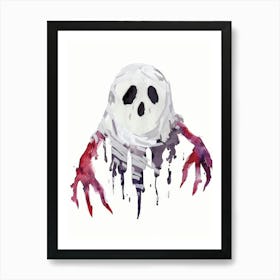 Ghost Painting 1 Art Print