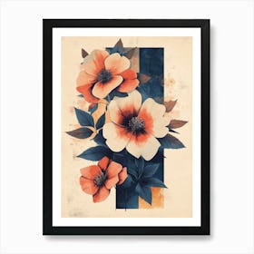 Flowers Canvas Print 6 Art Print