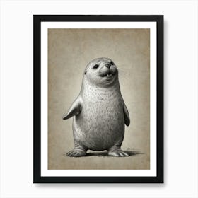 Seal! 5 Art Print