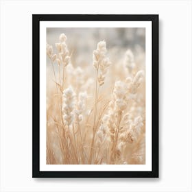 Boho Dried Flowers Bluebonnet 1 Art Print