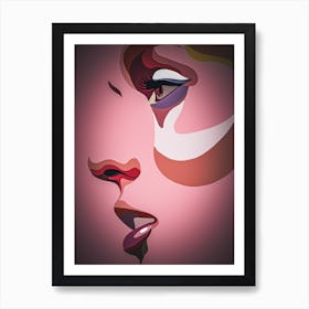 Portrait Of A Woman 3 Art Print