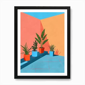 Potted Plants 28 Art Print