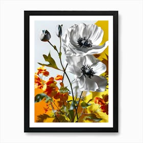 Flowers In A Vase 104 Art Print