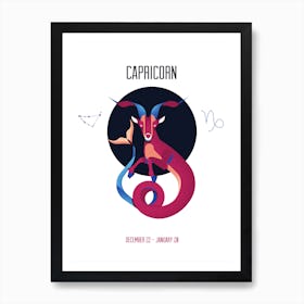 Capricorn Art Print