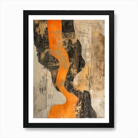 'Orange' 5 Art Print