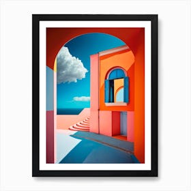 Above The Sea Art Print