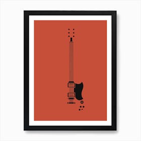 Guitar Art - GSG Style Art Print