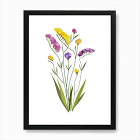 Wildflowers Poster